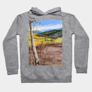 Inspirational View in the Mountains Hoodie